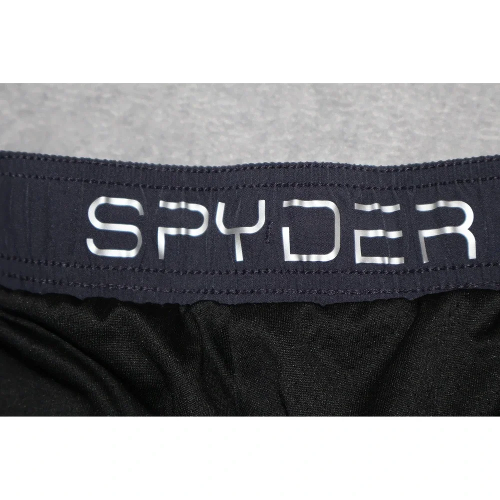 Spyder Swim Trunks Mens XL Black Board Shorts Activewear 7
